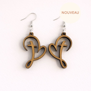 Boucle d'oreille coeurly Coeurly